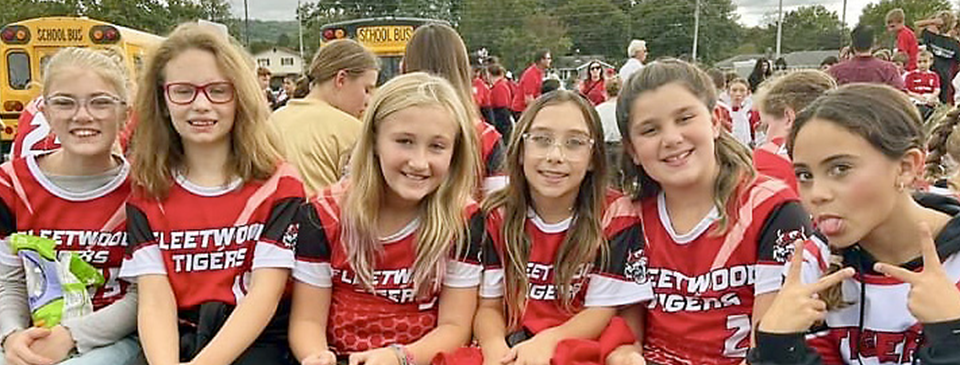 Participation in local parades and events!